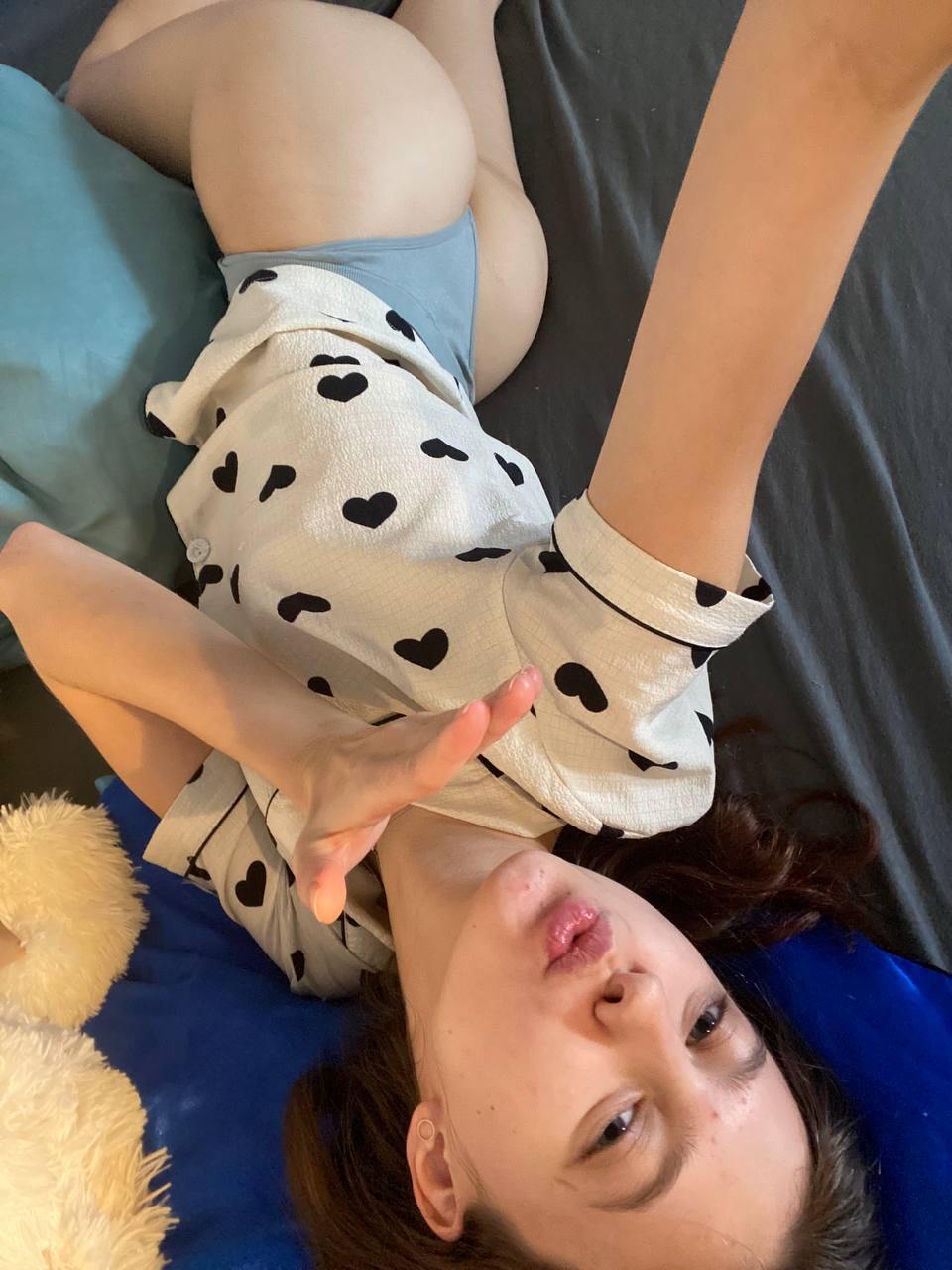 A cozy shot with Your princess — straight from South Tarawa